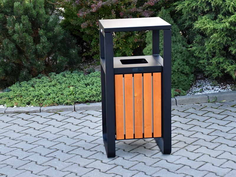 Józef Litter Bin 60 l with Canopy – photo 7