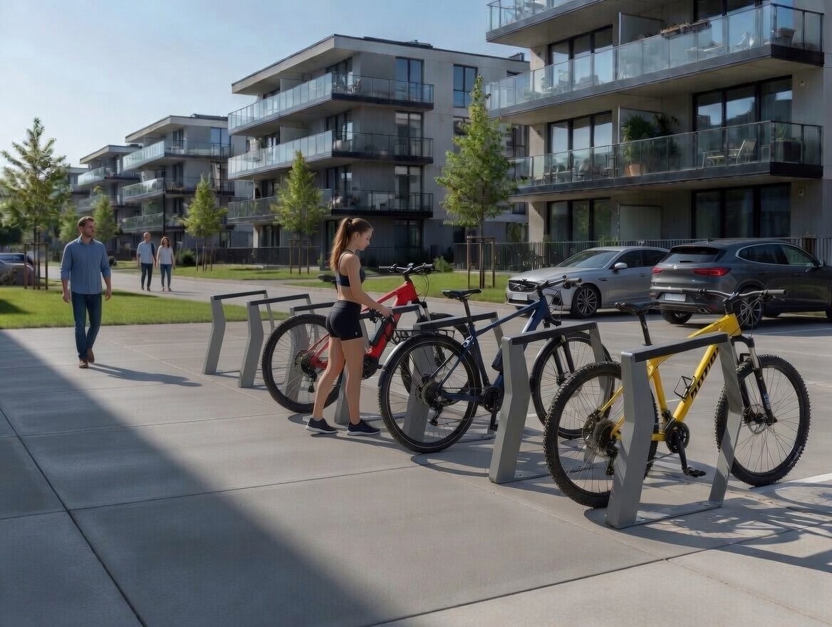 Fahrradständer Amelia 2 Stellplätze – Foto 2