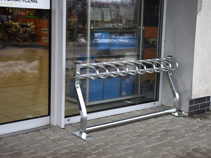Scooterständer Kazimierz 5 Stellplätze 144 cm – Foto 3