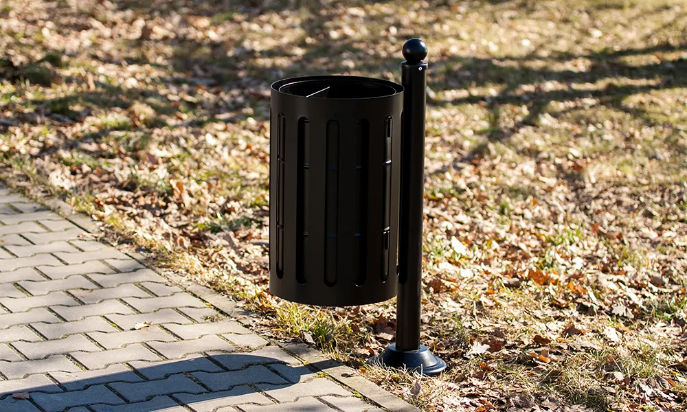 Alexandre Street Litter Bin 30 l with Ashtray – photo 7