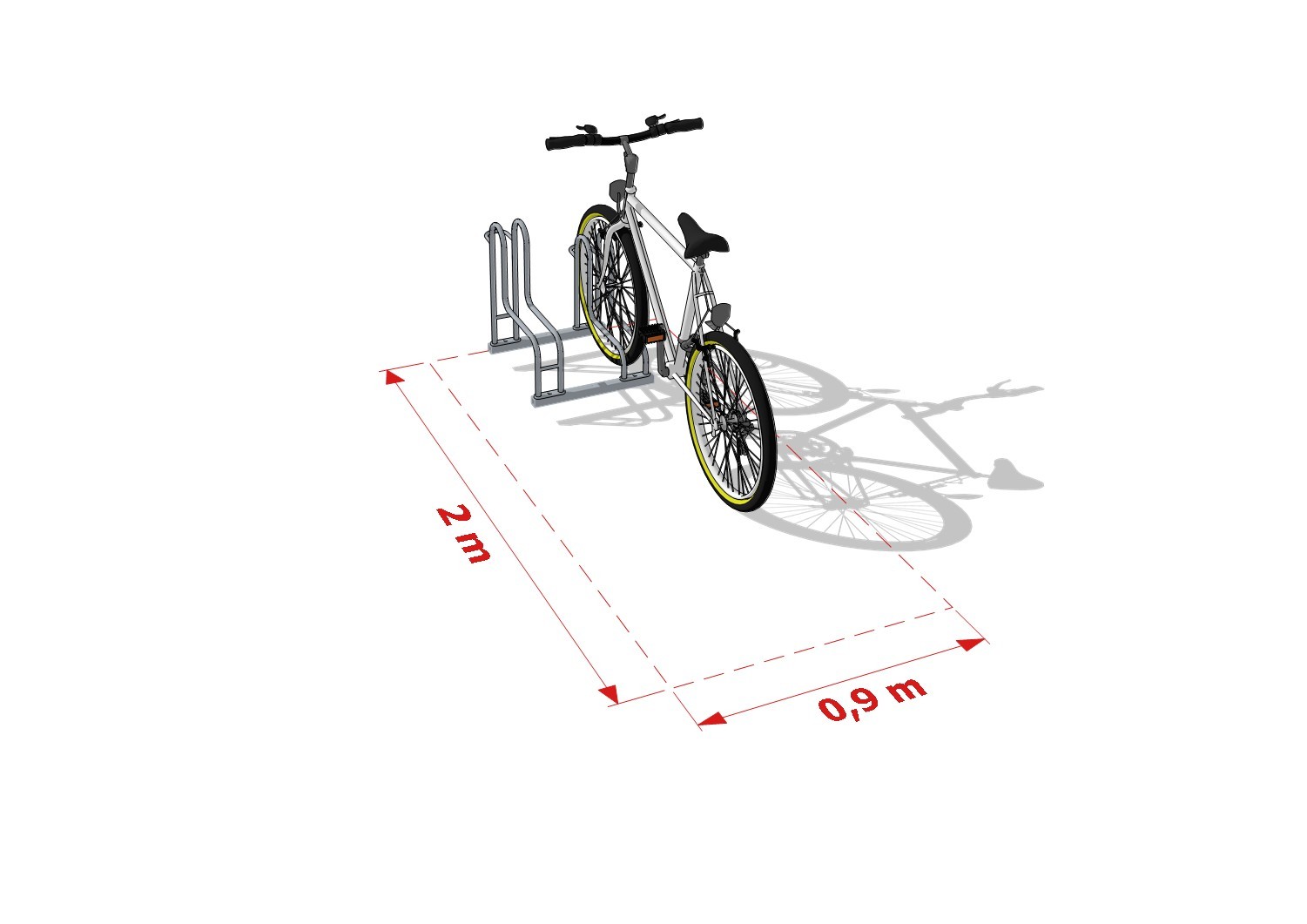 Scarlett 2-Space Bike Rack – photo 9