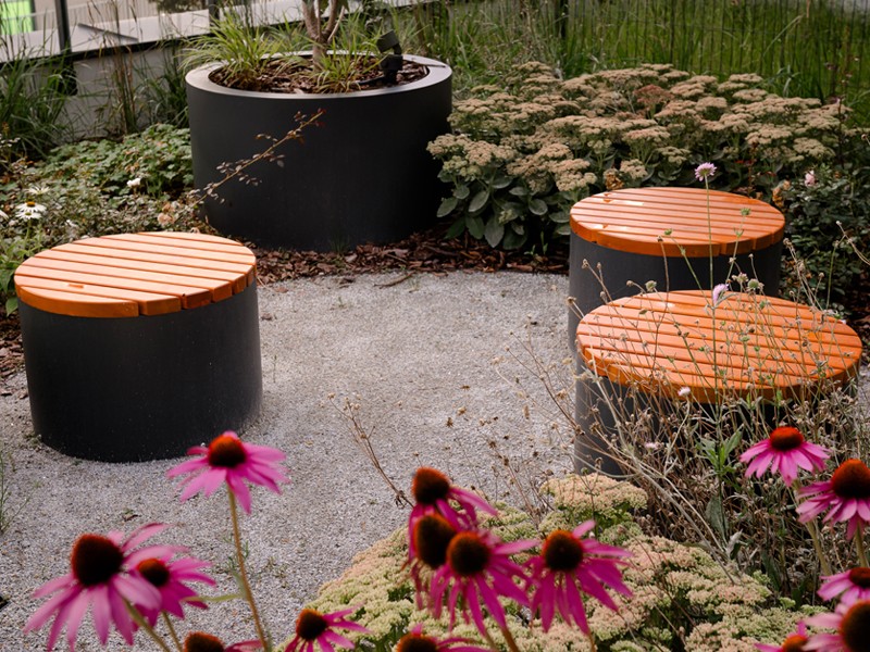 Herbert Round Bench 60 cm Diameter – photo 6