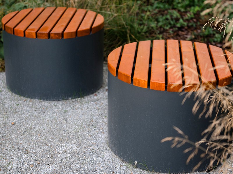Herbert Round Bench 60 cm Diameter – photo 7