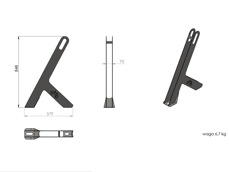 Irina Bike Rack – photo 4
