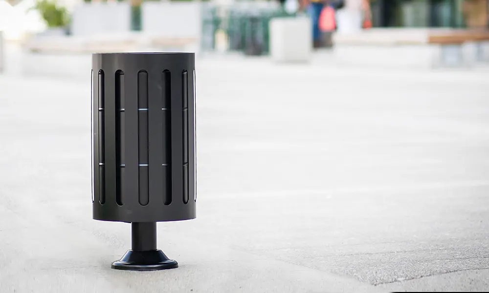 Maximilian 30 l Litter Bin with Ashtray – photo 4