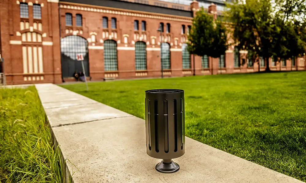 Maximilian 30 l Litter Bin with Ashtray – photo 5