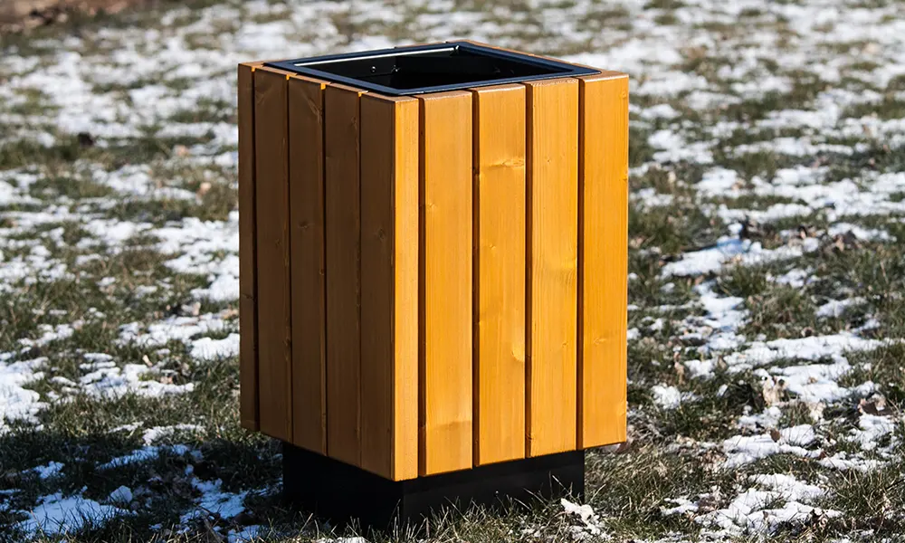 Rainer 40 l Litter Bin with Ashtray – photo 4
