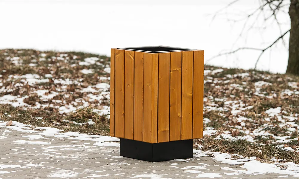 Rainer 40 l Litter Bin with Ashtray – photo 6