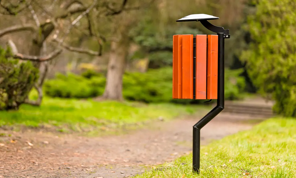 Beniamin 30 l Litter Bin with Ashtray – photo 7
