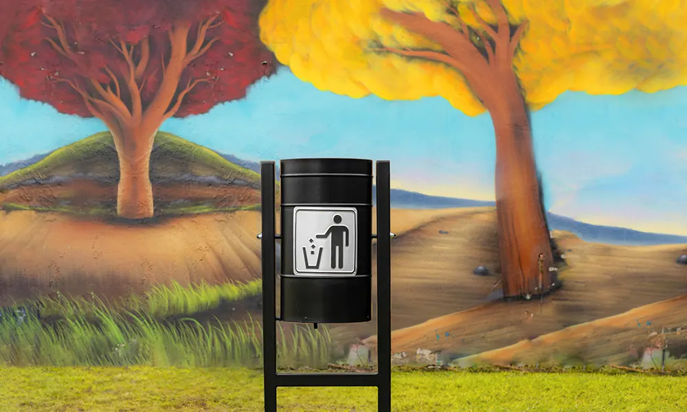 Kristina 30 l Street Litter Bin
