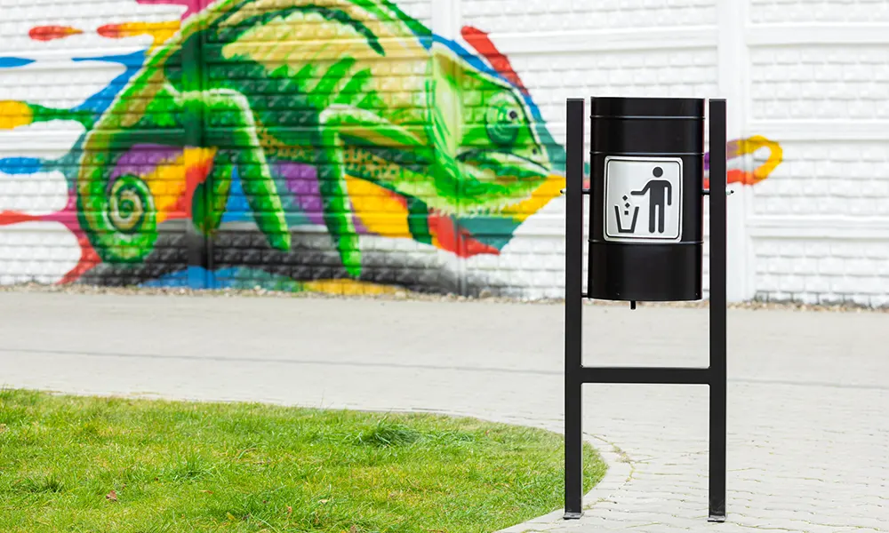 Kristina 30 l Street Litter Bin – photo 4