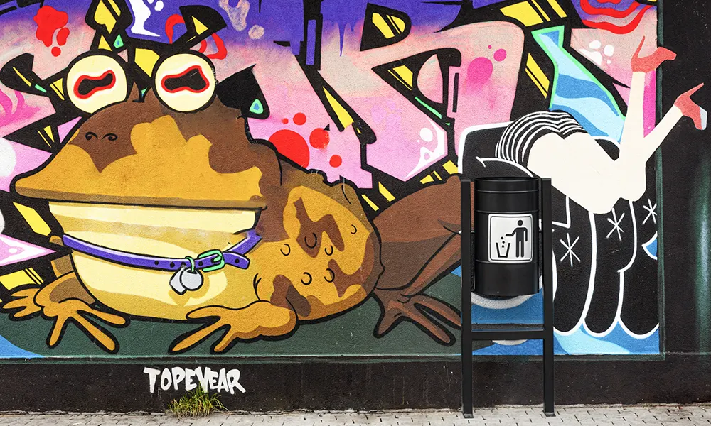 Kristina 30 l Street Litter Bin – photo 5