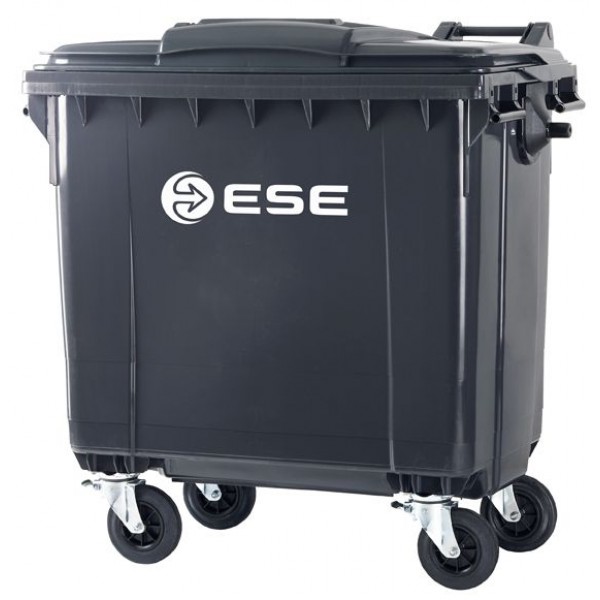 ESE Waste Container 770 l Black