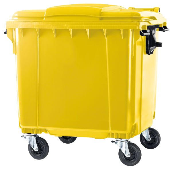 ESE Waste Container 1100 l Yellow
