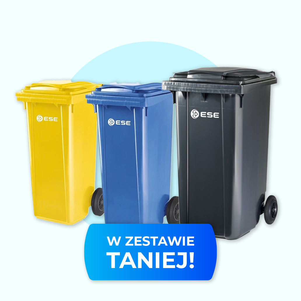 ESE Waste Bin Set 240 l + 2 x 120 l