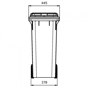 ESE 80 l Wheelie Bin – photo 5