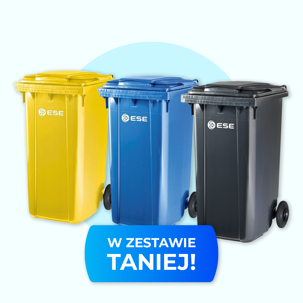 ESE 3 x 240 l Wheelie Bin Set