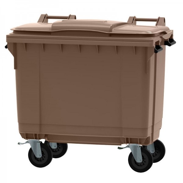 ESE 660 l Waste Container, Brown