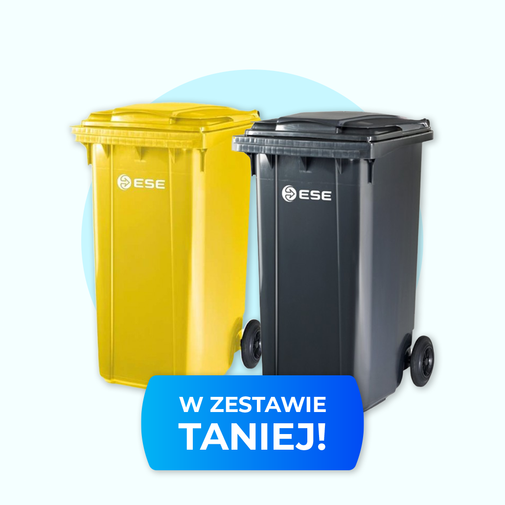 ESE 2 x 240 l Waste Bin Set