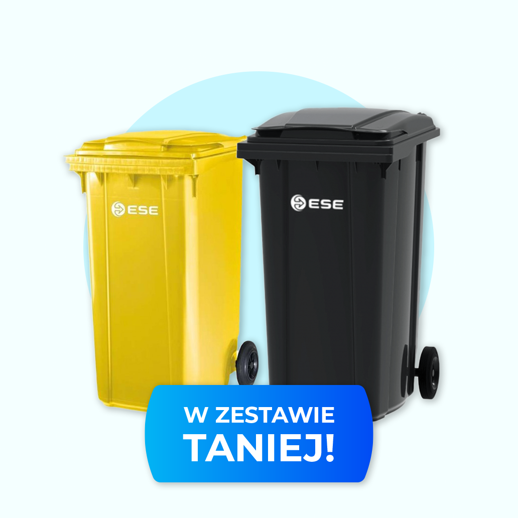 ESE 360 l + 240 l Waste Bin Set