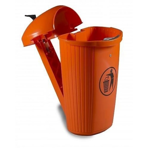 Kosz uliczny Viviana 50 l – fotografija 2