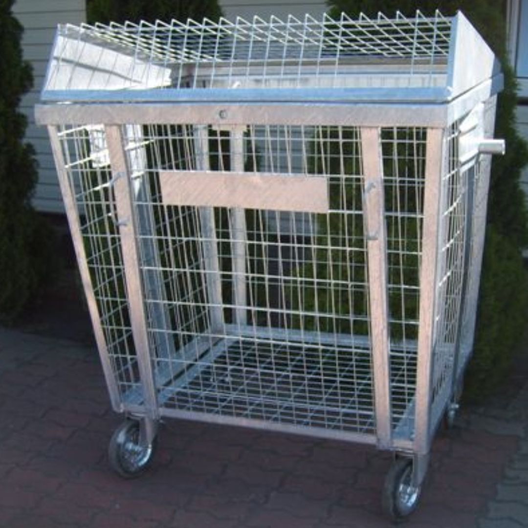 Jana 1100 l mesh waste container