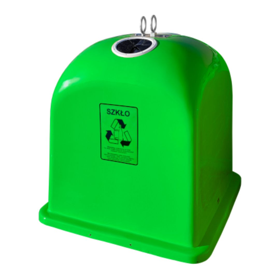 Inga Square Recycling Container – Glass