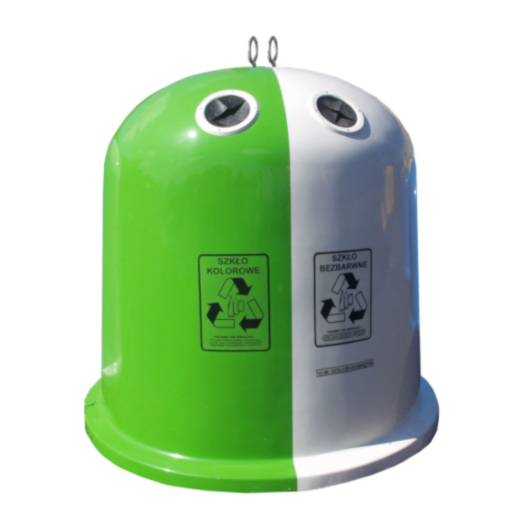 Gizela Two-Compartment Bell Container