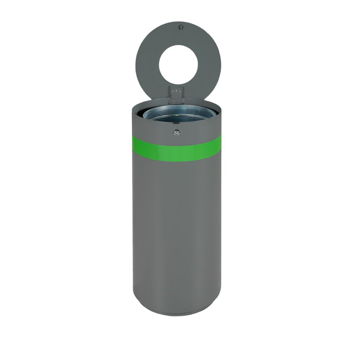 Klaus 80 l Round Street Litter Bin – photo 2