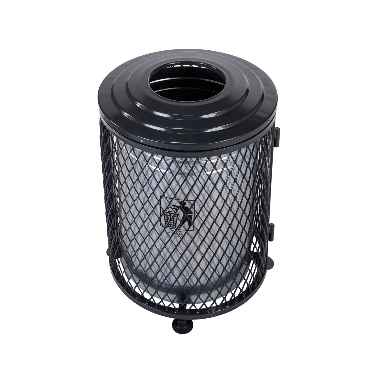 Evelyn 100 l Street Litter Bin – photo 3