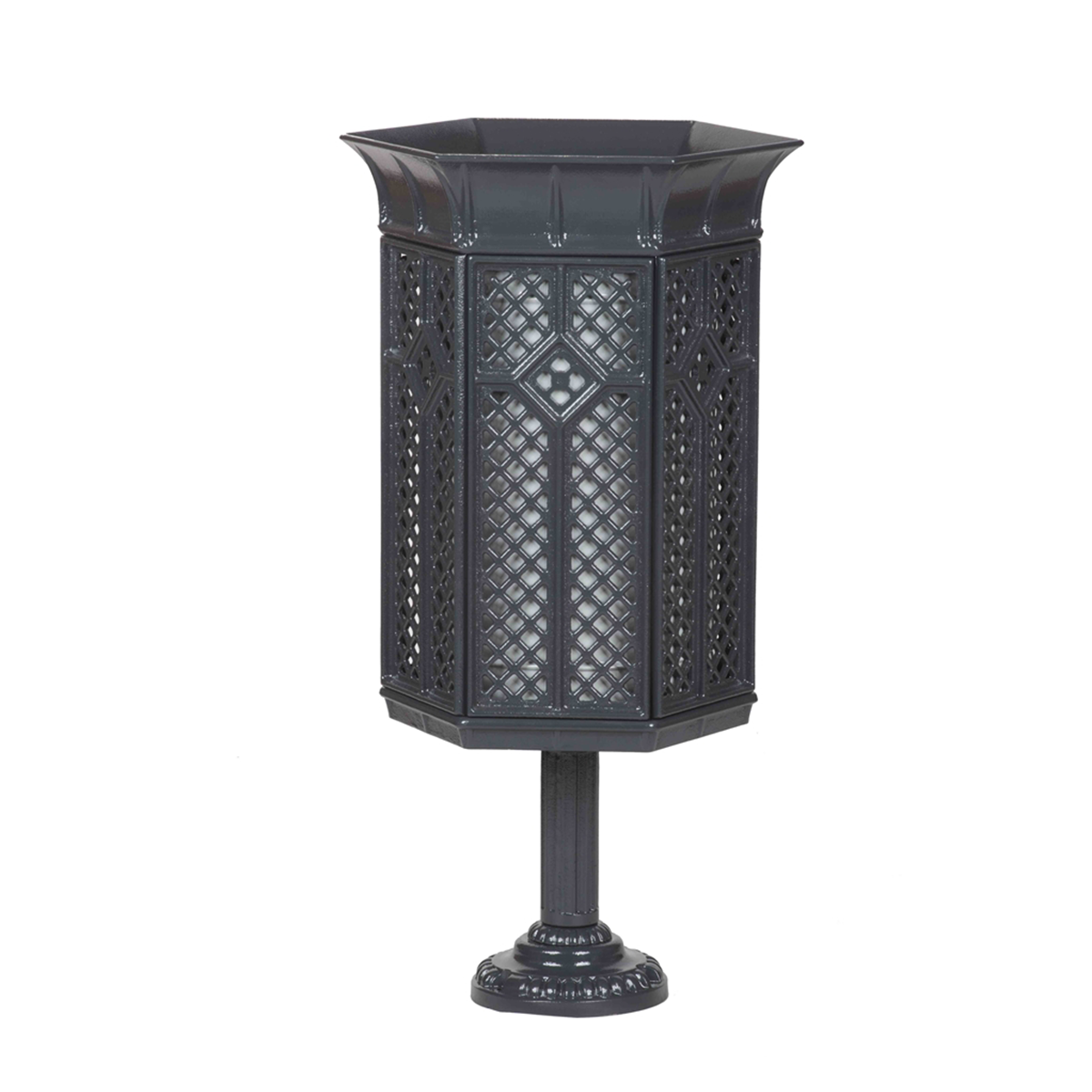 Olga 40 l Cast Iron Street Litter Bin