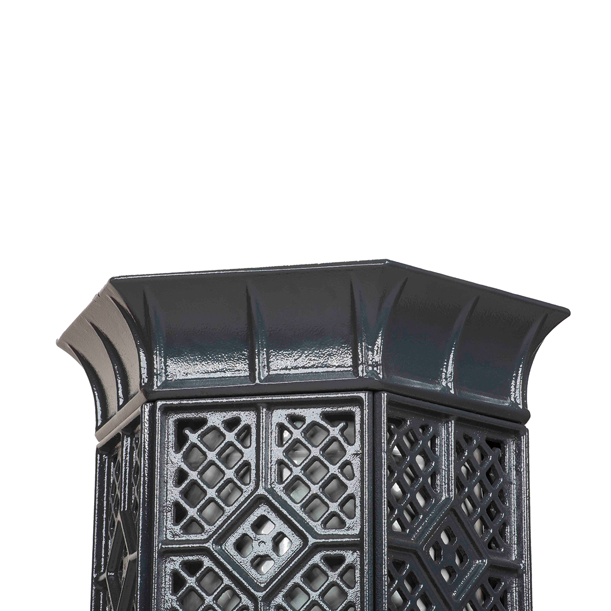Olga 40 l Cast Iron Street Litter Bin – photo 5