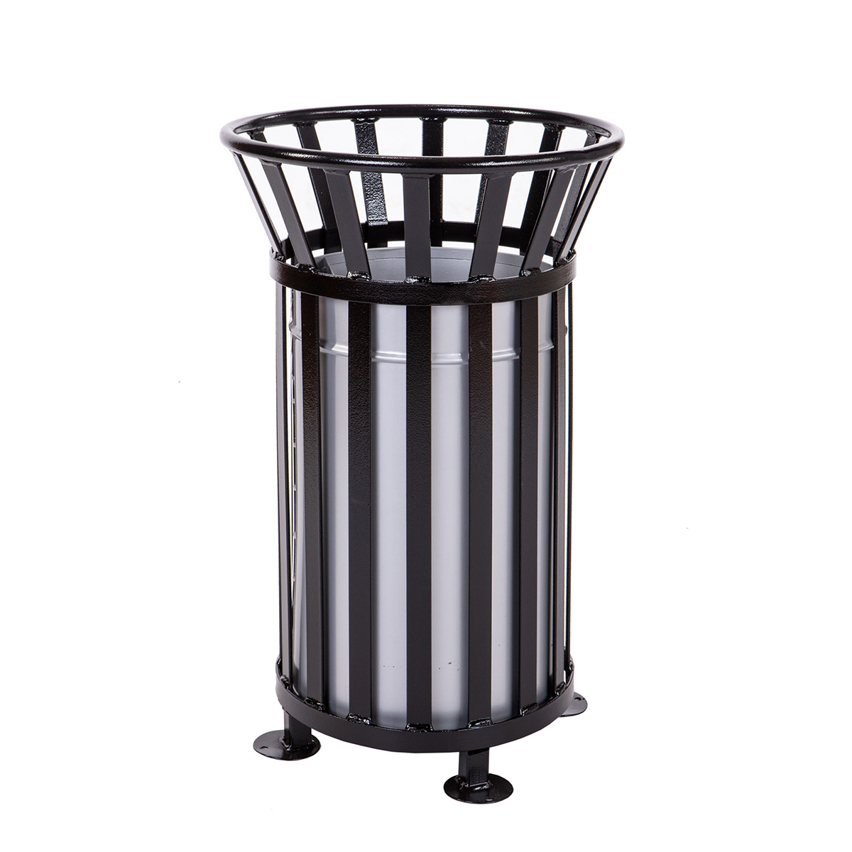Stanley Street Litter Bin 35 l or 100 l