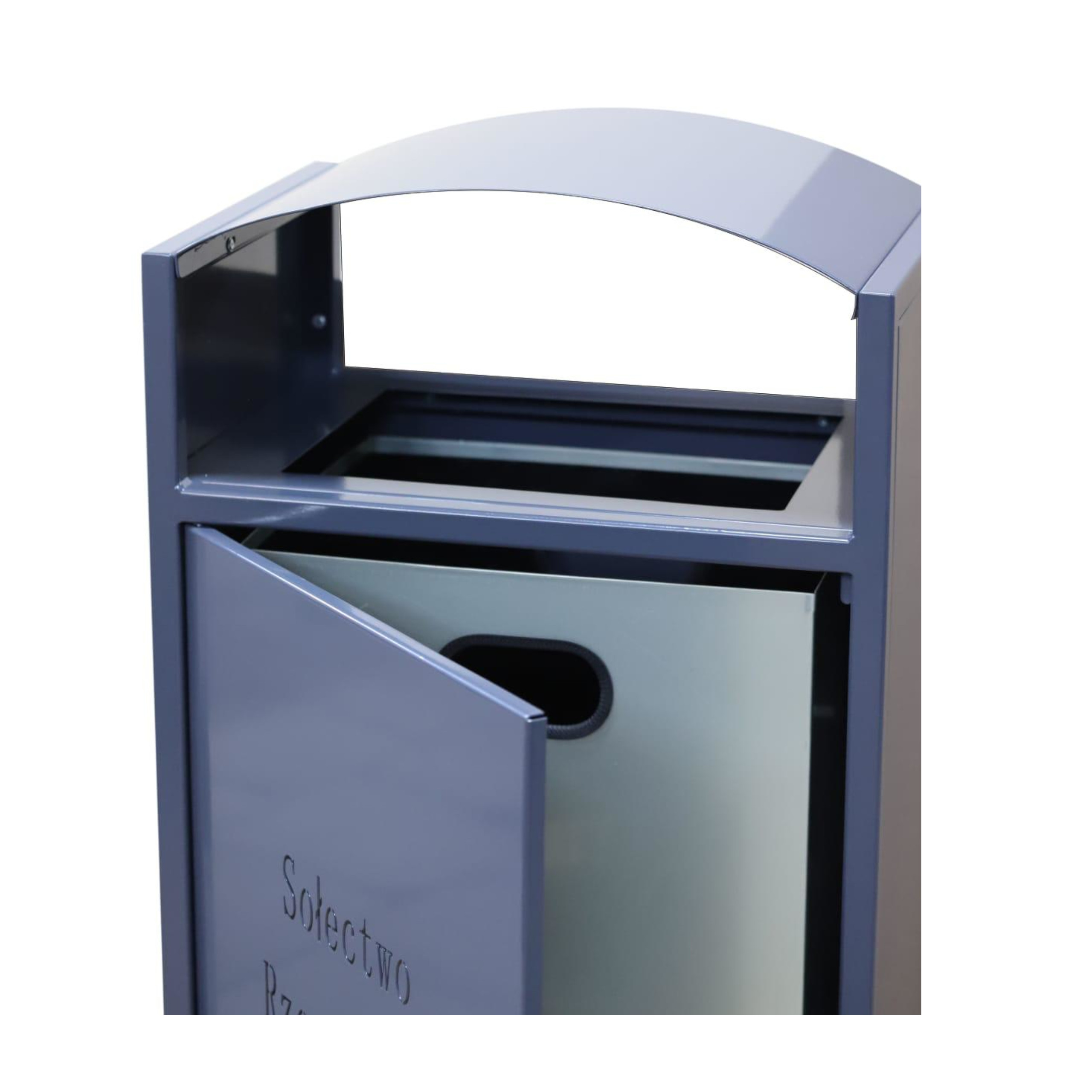 Charlotte Street Litter Bin 90 l 98 cm – photo 2