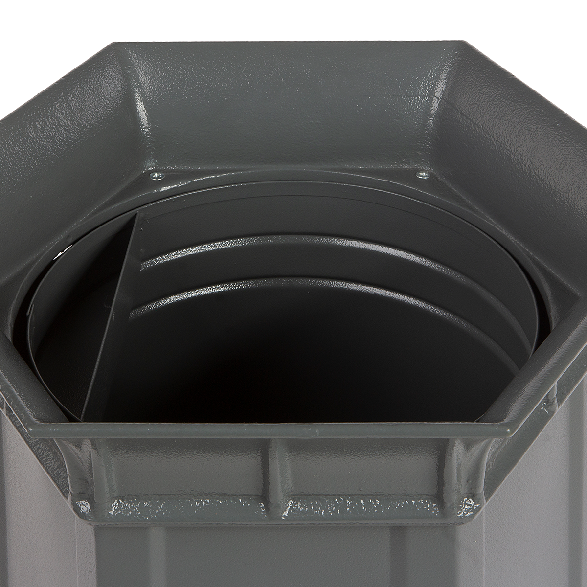 Bogdana Street Litter Bin 60 l, Steel and Cast Iron – photo 4