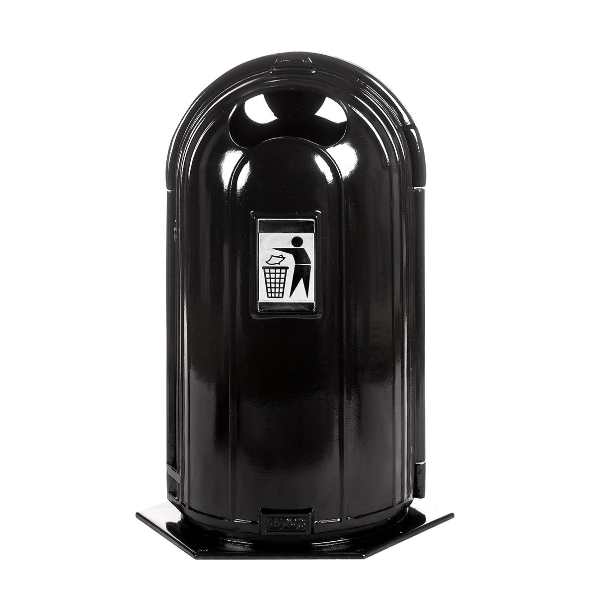 Carolina Cast Iron Street Litter Bin 95 l