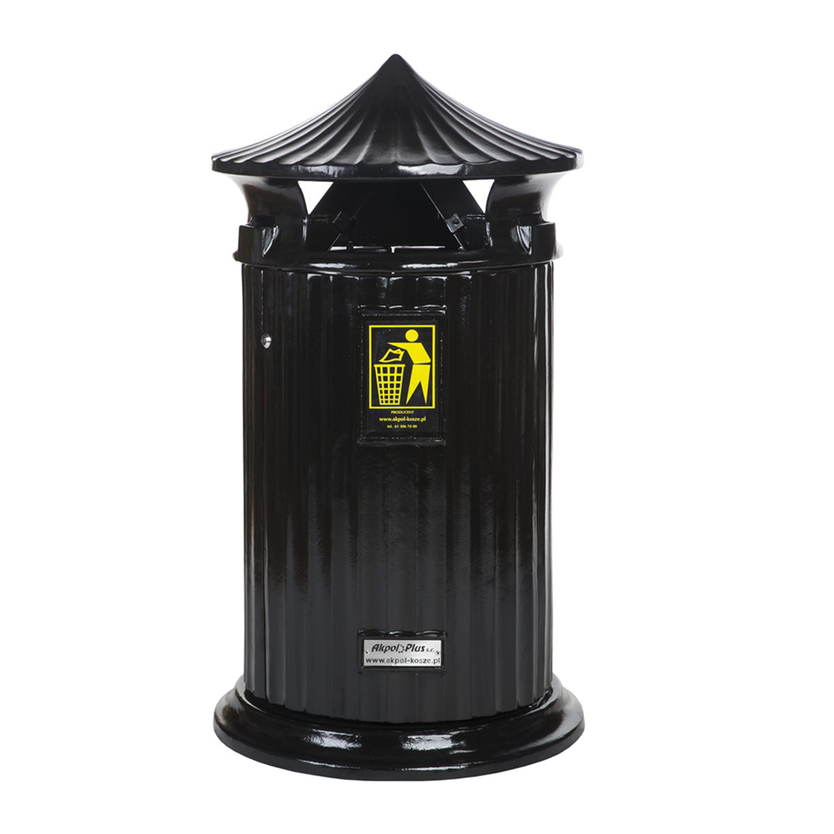 Dobrosław Cast Iron Litter Bin 140 l