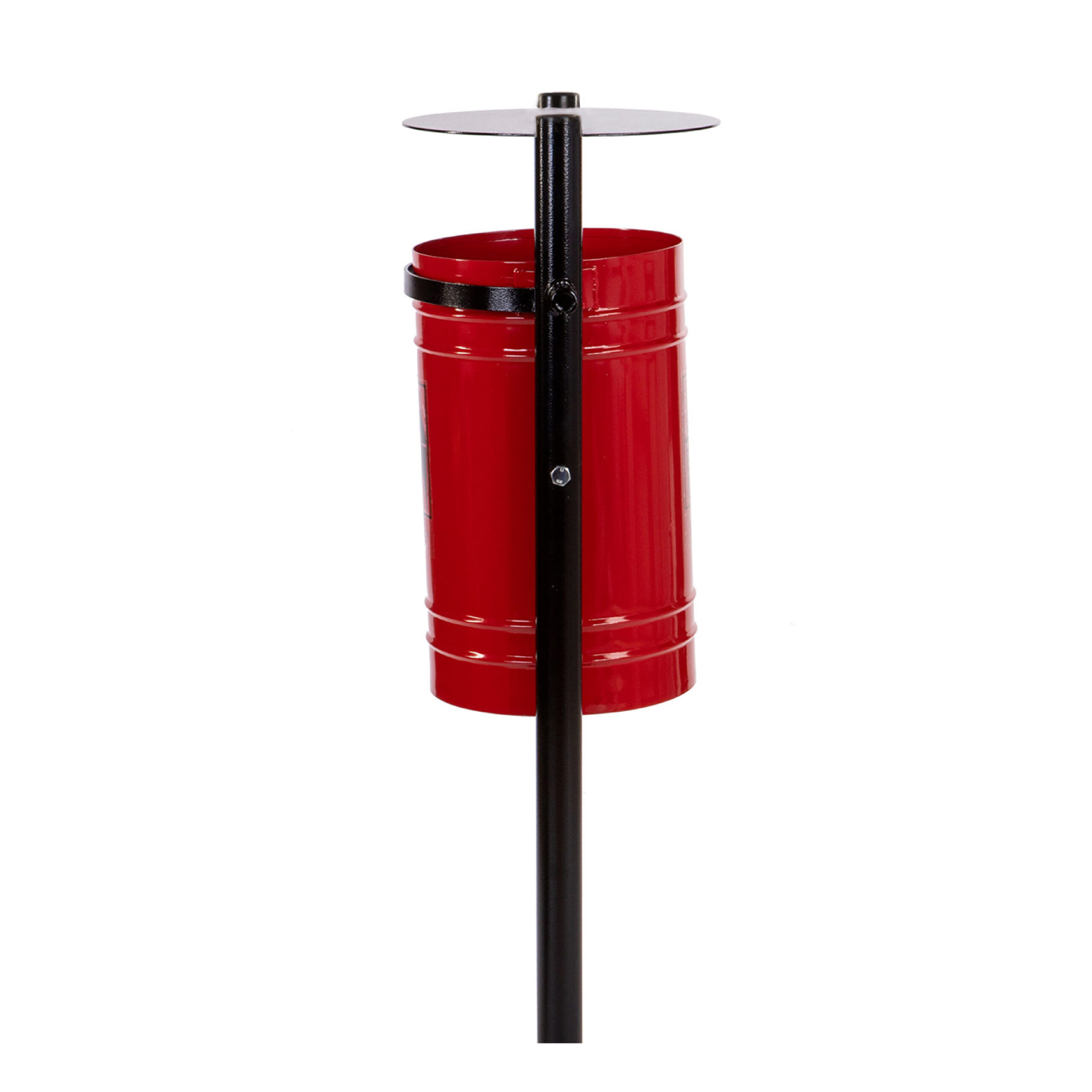 Elina Post-Mounted Litter Bin 35 l 480x400x1250 mm – photo 2