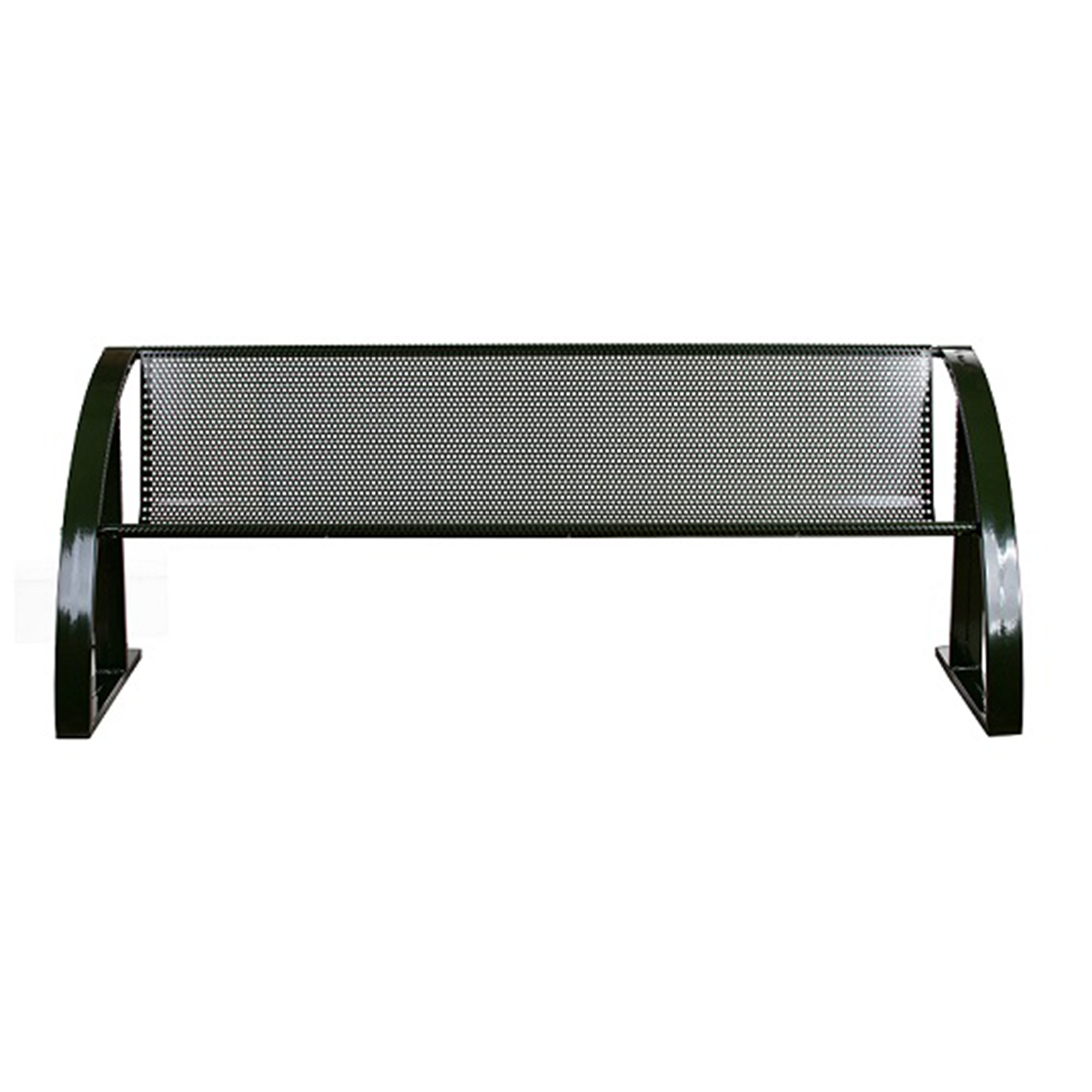 Paolo Steel Bench with Backrest 215 cm