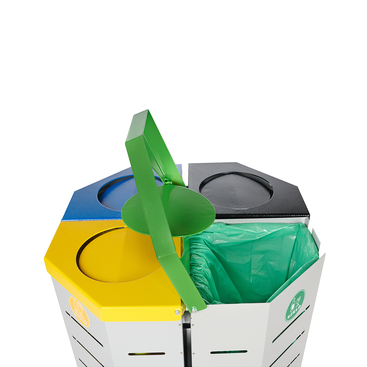 Paolo Recycling Bin 4 x 80 l – photo 3
