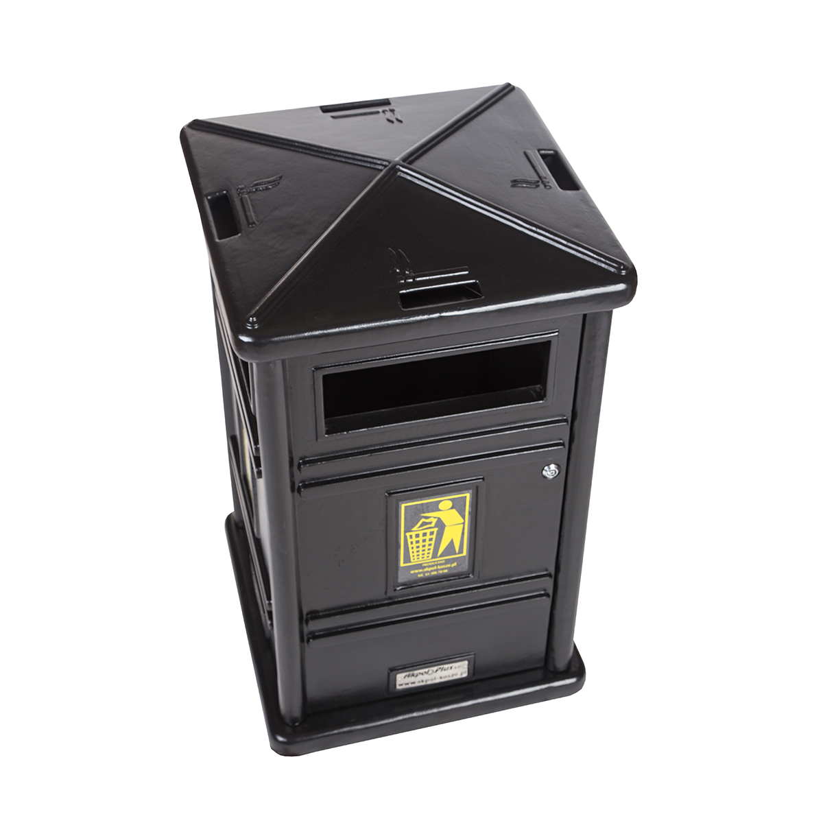 Marcus cast iron street litter bin 120 l – photo 3