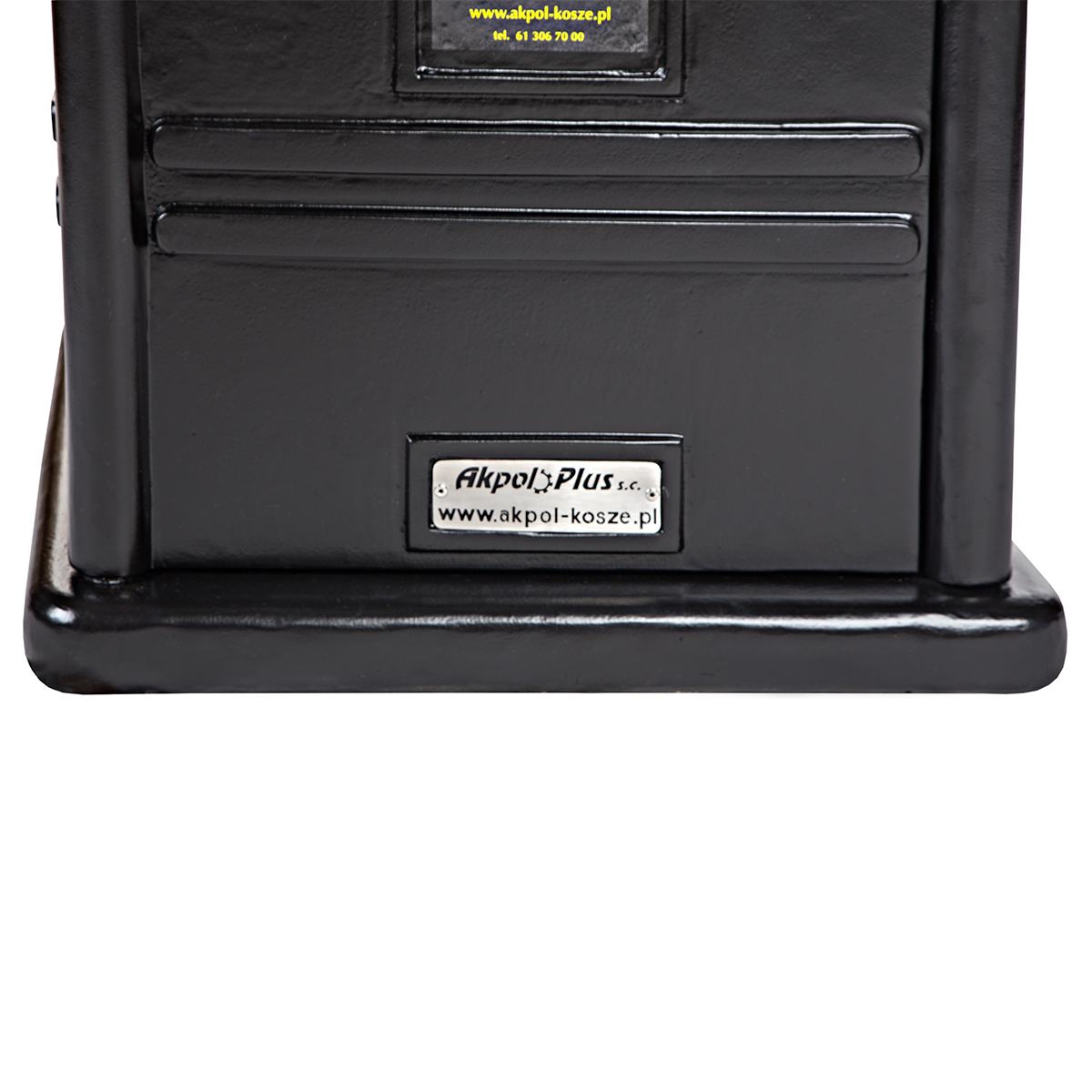 Marcus cast iron street litter bin 120 l – photo 5