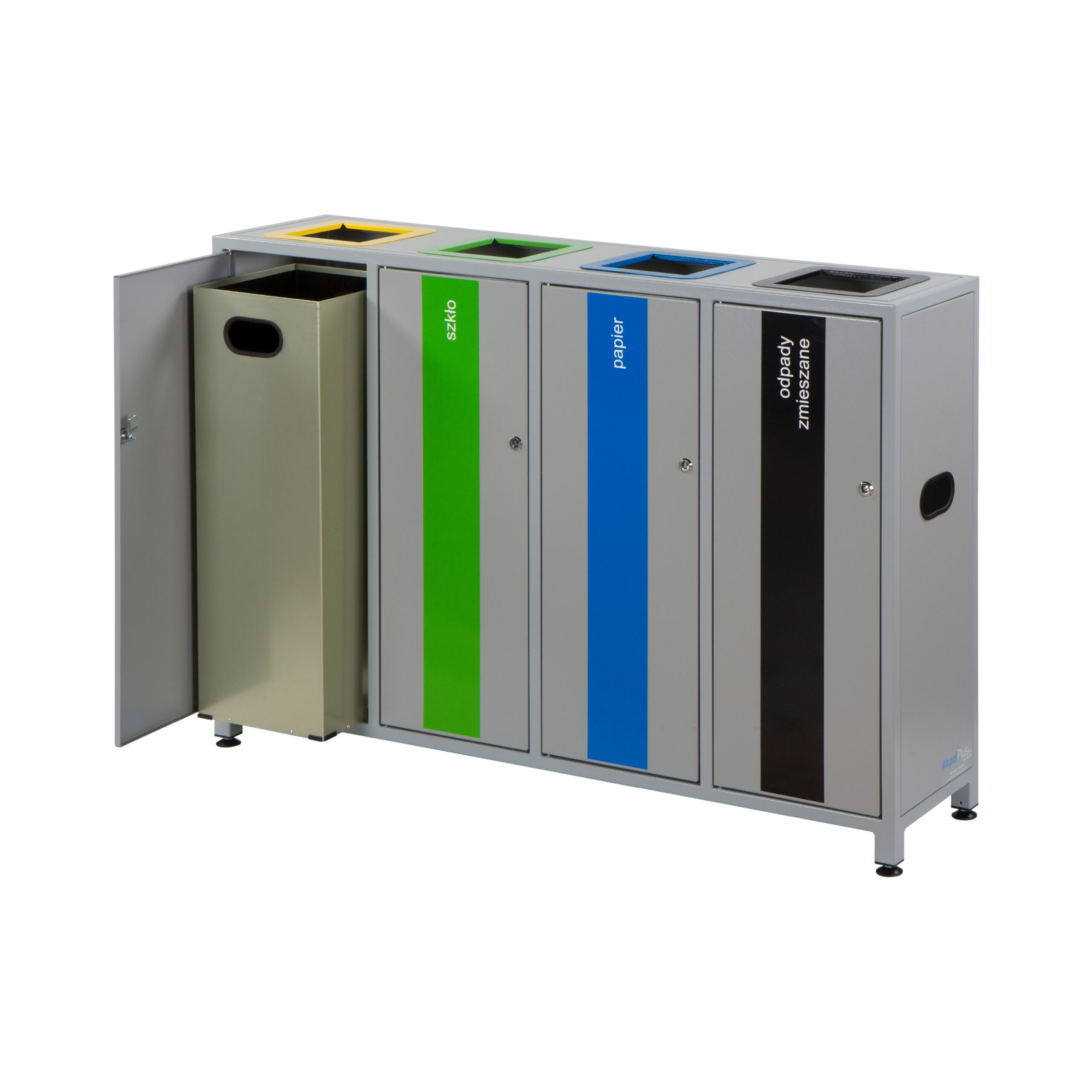 Abfallsammelstation Vincent Segment 80 l – Foto 2