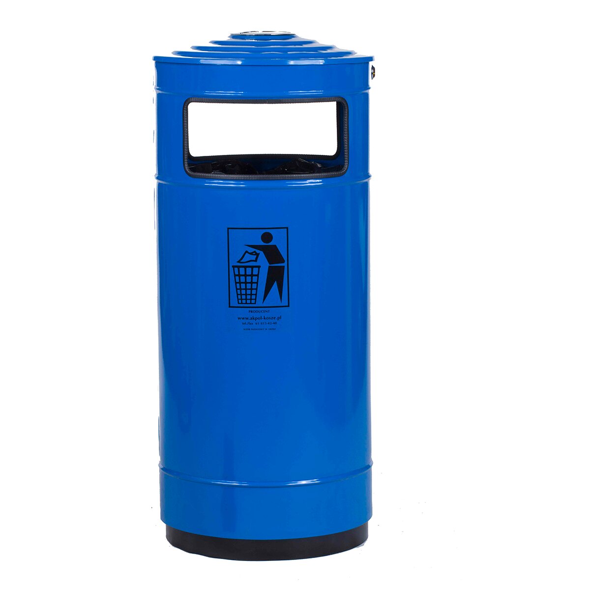Kosz uliczny Arleta 60 l – zdjęcie 3
