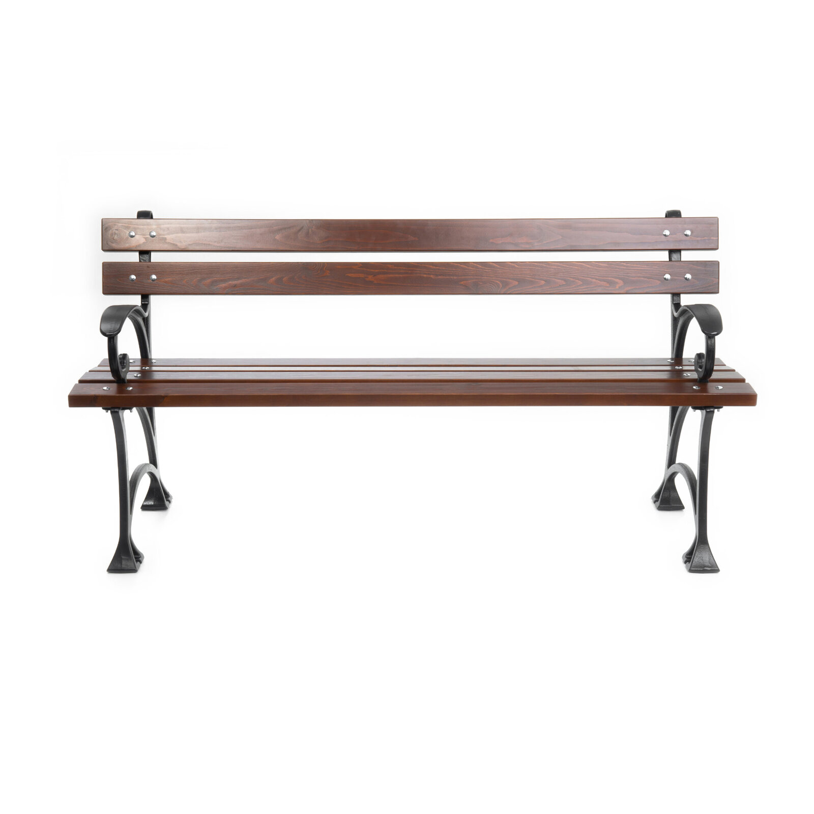 Antoine cast iron bench with backrest 180 cm – photo 3