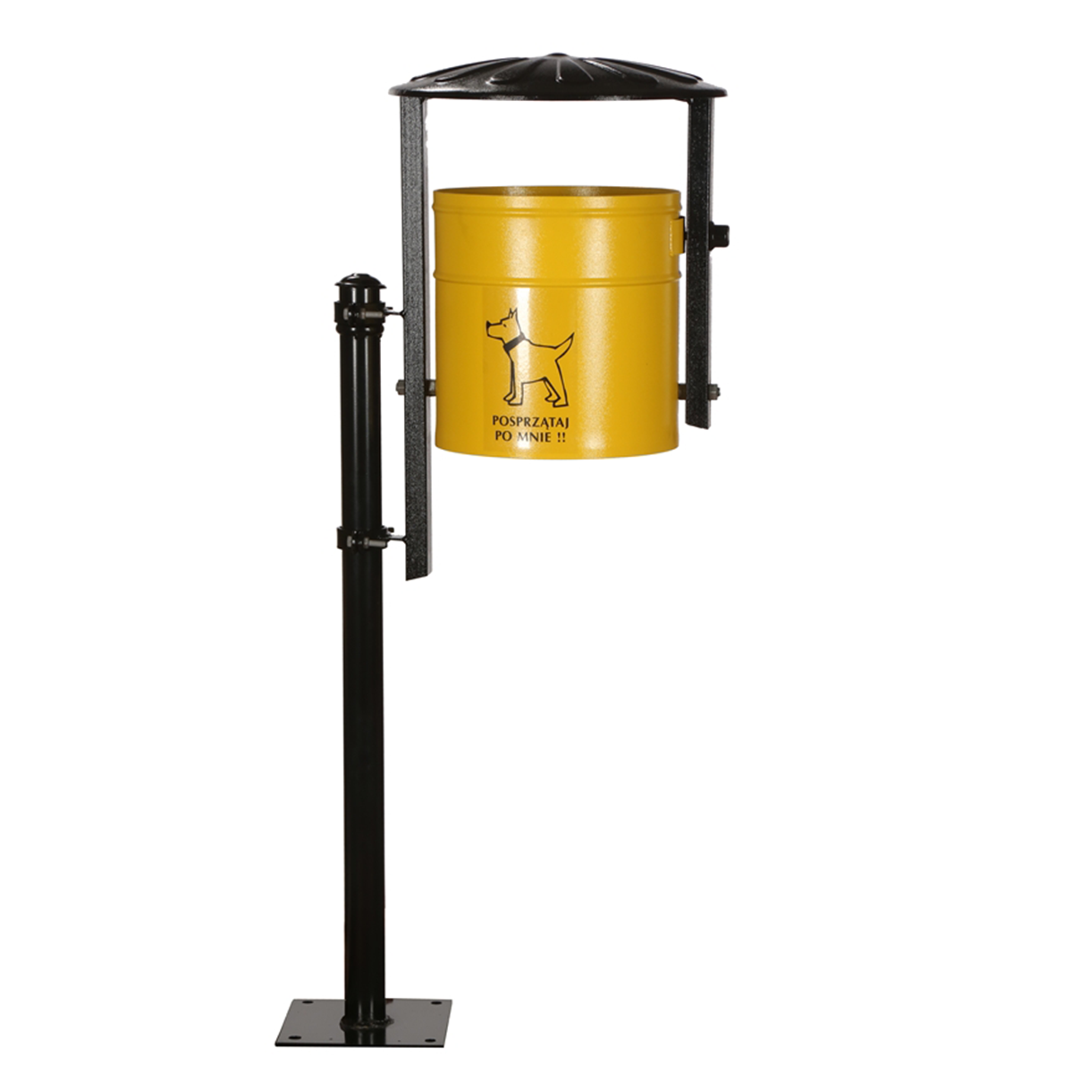 Zofia 20 l Street Litter Bin with Canopy – photo 3