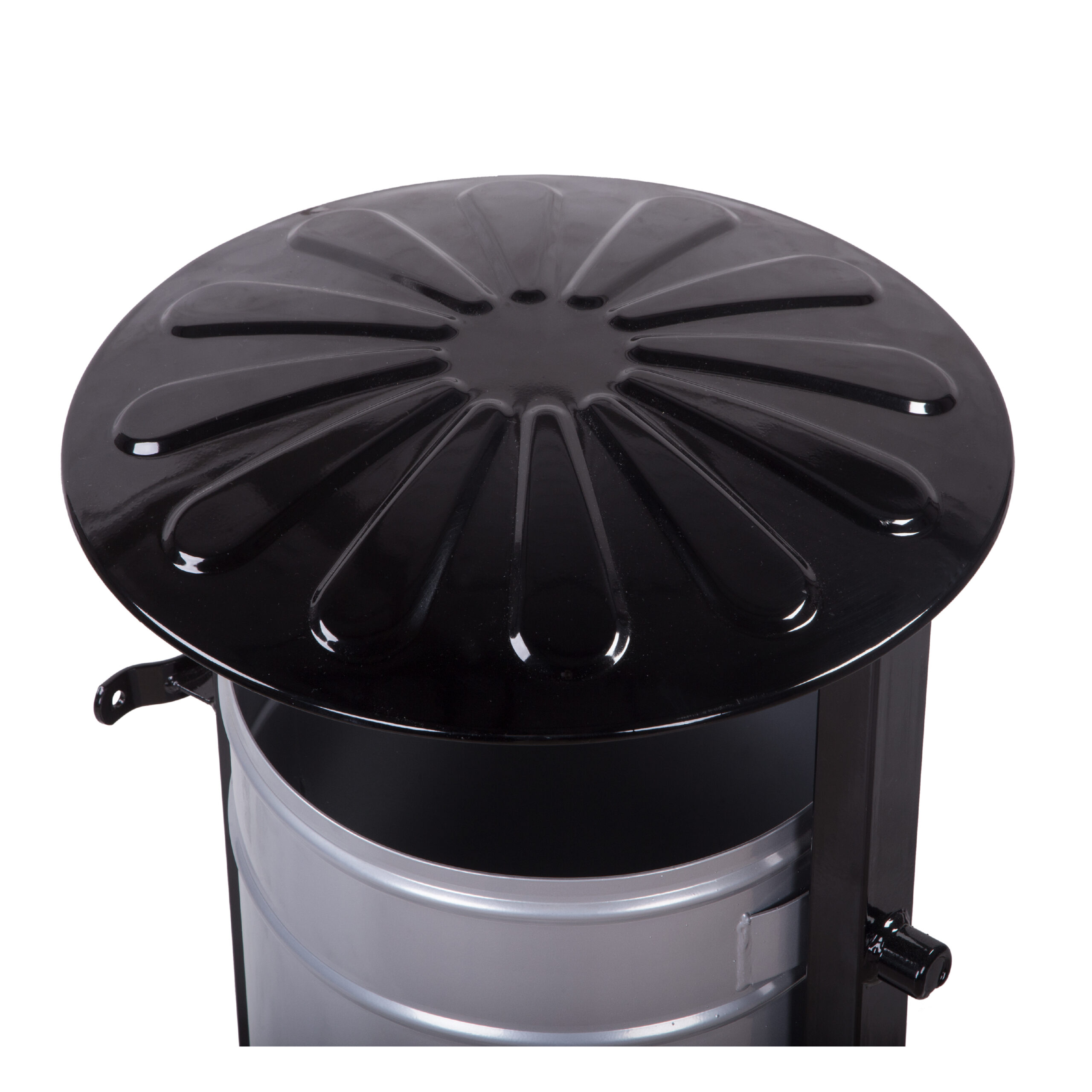 Alicja 50 l Street Litter Bin with Canopy 81 cm – photo 10