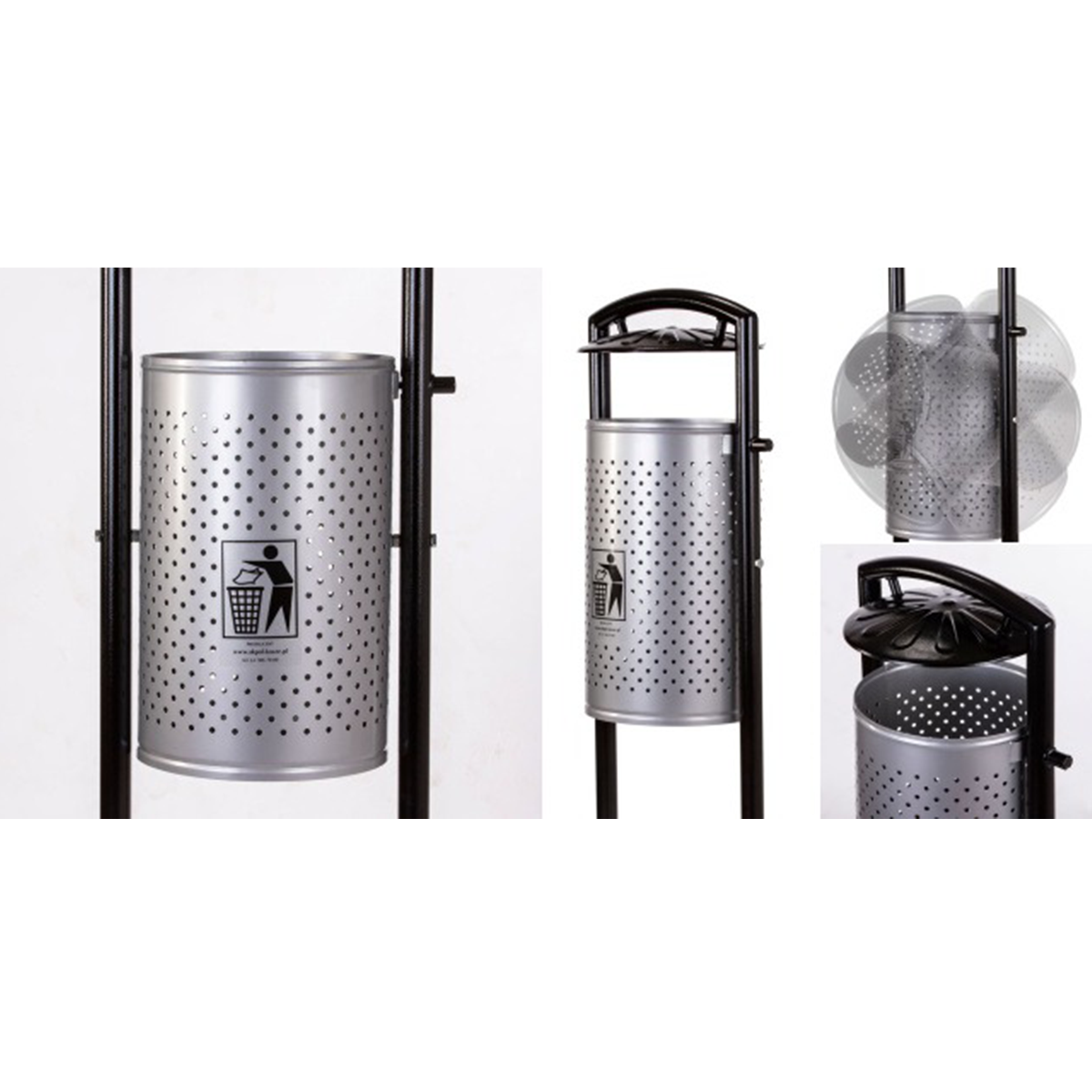 Wilma 60 l Street Litter Bin – photo 5
