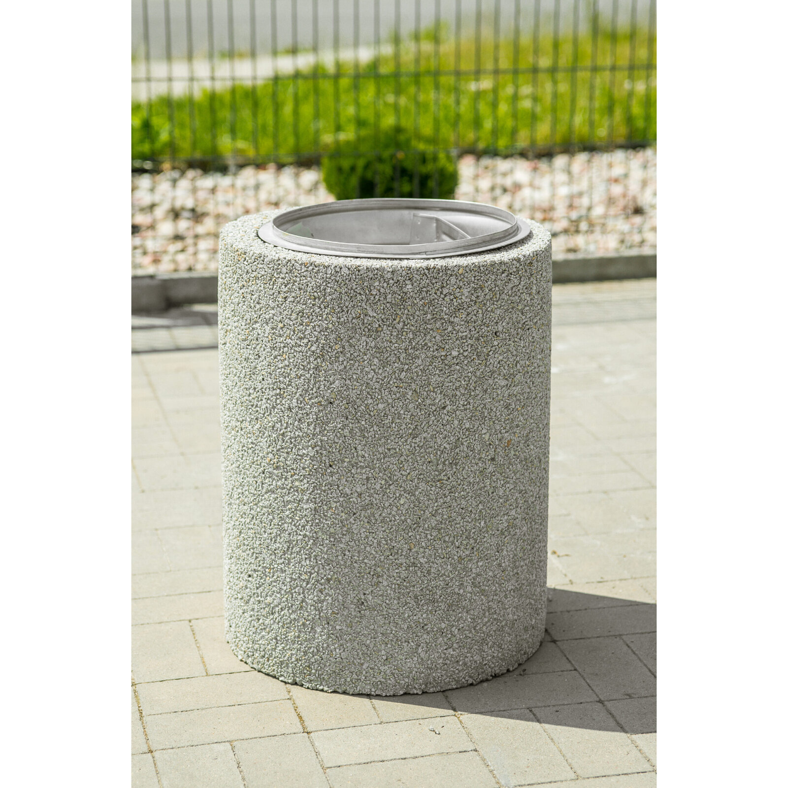 Kamil Concrete Litter Bin 40 l 600 x 430 mm – photo 2