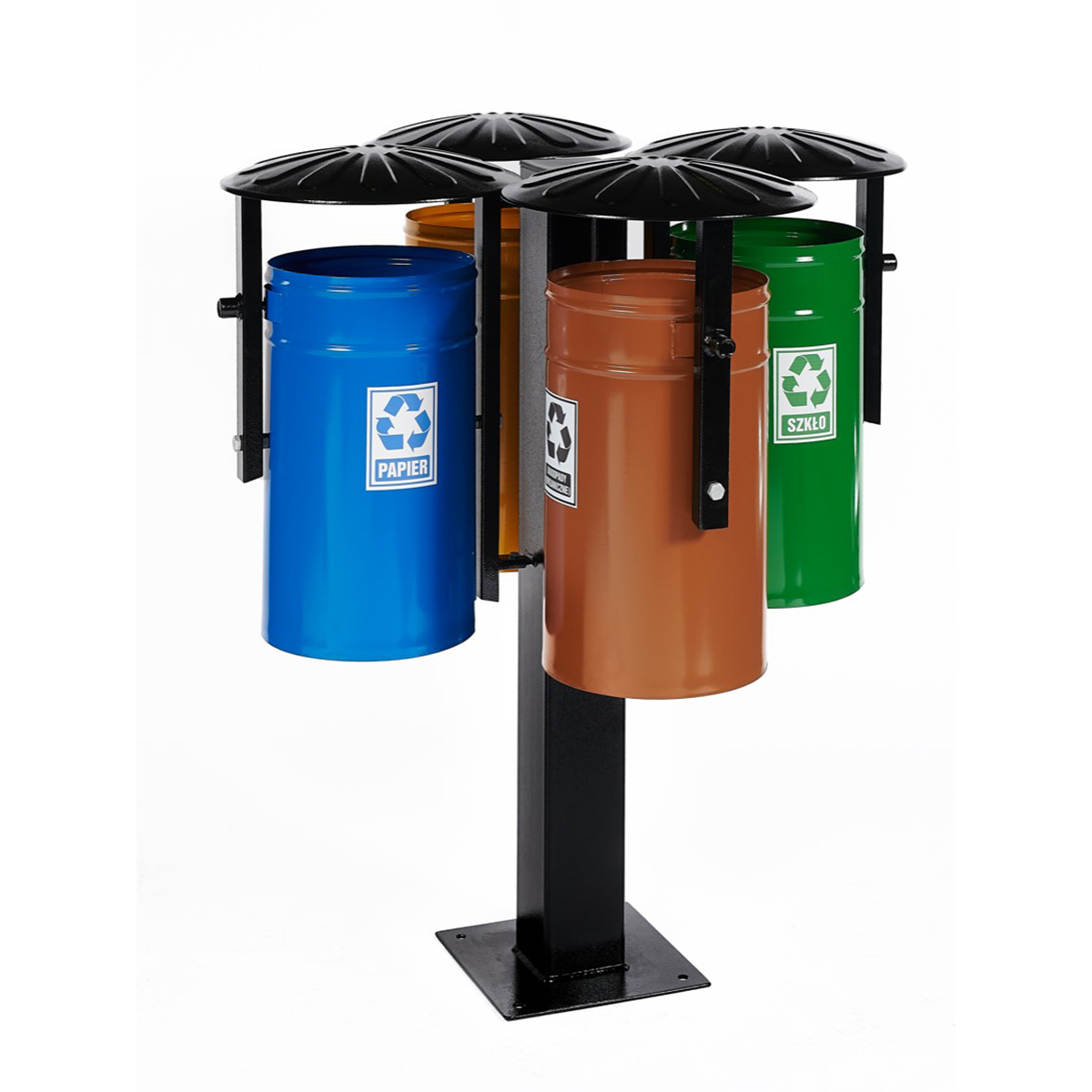Anya 4 x 35 l perforated recycling bin – photo 6